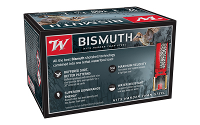 Winchester Bismuth shotgun shells box packaging