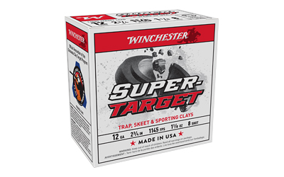 Winchester Super Target 12 gauge ammunition box USA