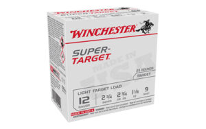 Winchester Super-Target 12 gauge shotgun shells box