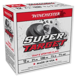 Winchester Super-Target trap and sporting clays ammunition box.