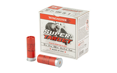 Winchester Super-Target shotgun shells and box