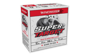 Winchester Super-Target 12 gauge shotgun shell box