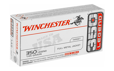WINCHESTER USA 350 LEGEND - 145GR FMJ 20RD 10BX/CS - Image 2