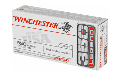 WINCHESTER USA 350 LEGEND - 145GR FMJ 20RD 10BX/CS - Image 3