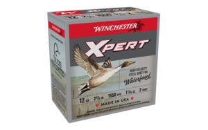 Winchester Xpert High-Velocity Steel Shotshells 12 ga 2-3/4" 1-1/16 oz 1550 fps #2 25/ct