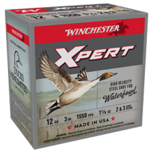 Winchester Xpert Waterfowl ammunition box.
