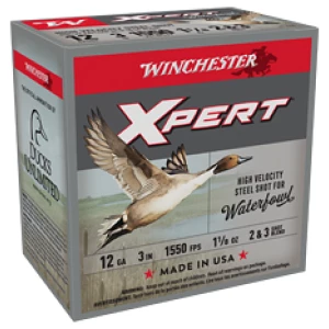 Winchester Xpert Waterfowl ammunition box.