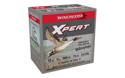 Winchester Xpert Waterfowl ammunition box.