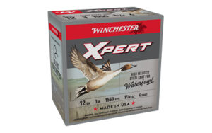 Winchester Xpert steel shot shotgun shell box