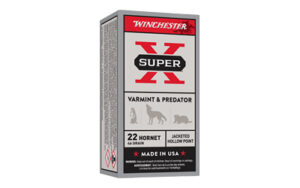WINCHESTER SUPER-X 22 HORNET - 46GR JHP 50RD 10BX/CS