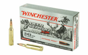 Winchester Deer Season XP 243 Win ammunition box