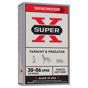 Winchester Super-X 30-06 Springfield ammunition box