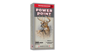 Winchester Power-Point 300 WSM ammunition box