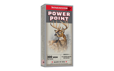 Winchester Power-Point 300 WSM ammunition box