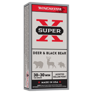 Winchester Super-X 30-30 Win ammunition box