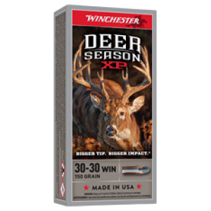 Winchester Deer Season XP 30-30 ammo box