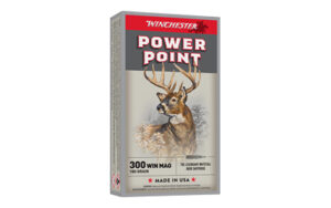 Winchester Power Point 300 Win Mag ammunition box
