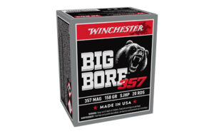 WINCHESTER BIG BORE 357 MAG - 158GR JHP 20RD 10BX/CS