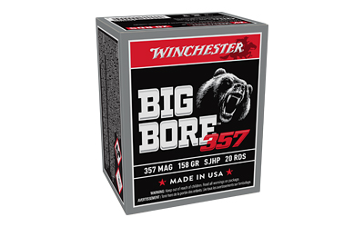 WINCHESTER BIG BORE 357 MAG - 158GR JHP 20RD 10BX/CS