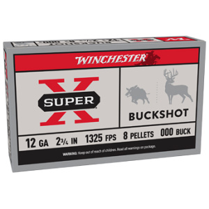 Winchester Super-X #00 Buckshot 12 Gauge (Win USA)