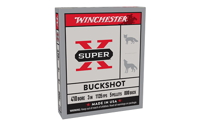 Winchester Super-X Buckshot ammunition box