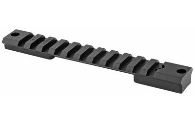 Black metal Picatinny rail mount