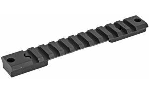 Black metal Picatinny rail mount