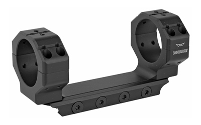 Black cantilever scope mount with dual rings