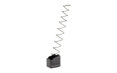 Small black radio with zigzag antenna