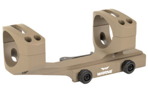 Tan Warne cantilever scope mount with dual rings