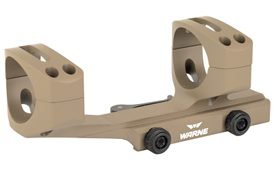 Tan Warne cantilever scope mount with dual rings