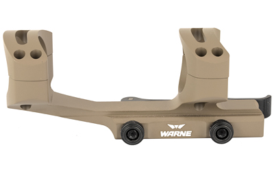 Tan one-piece scope mount on white background