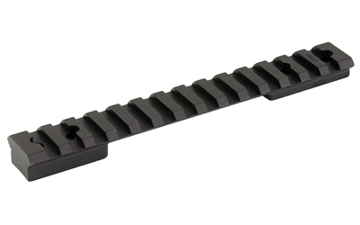 Black Picatinny rail mount base