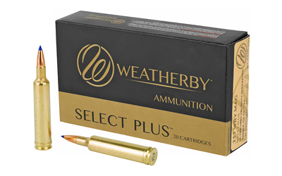 Weatherby Select Plus ammunition box with cartridges