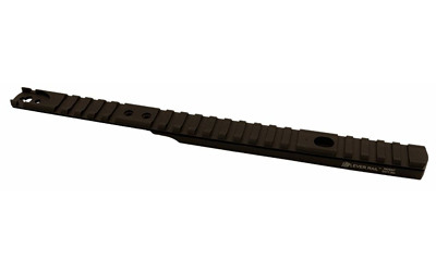 Black metal Picatinny rail mount