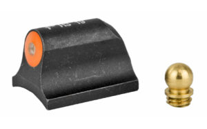 XS BIG DOT ORANGE SHOTGUN BEAD - ON PLAIN BARREL