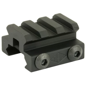 Tactical rail mount for firearm accessory attachment