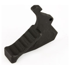 Black metal trigger guard for firearms