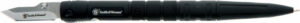 S&W FOLDING PEN KNIFE 1.6" BLD - 7.6" LONG ALUMINUM BLACK