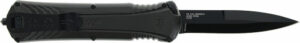 S&W M&P OTF 3.5" SINGLE EDGE - SPEAR POINT BLACK/GRAY