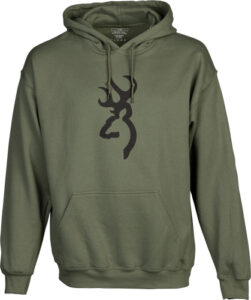 BROWNING HOODIE BACKFENCE - BROWNING ARMS GREEN XLARGE