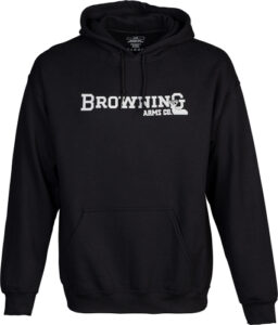 BROWNING HOODIE BACKFENCE - BROWNING ARMS BLACK LARGE