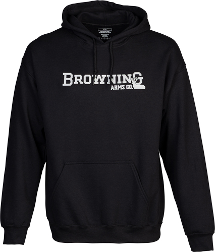 BROWNING HOODIE BACKFENCE - BROWNING ARMS BLACK LARGE