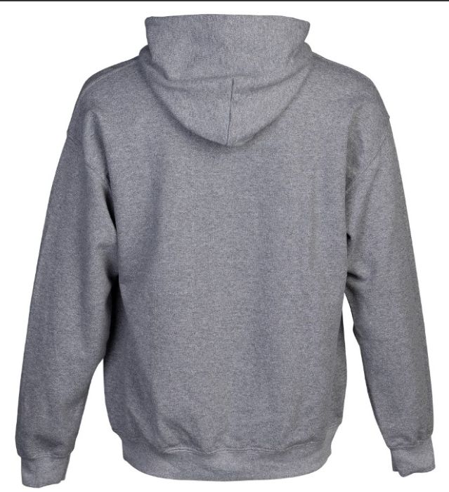 BROWNING HOODIE VINTAGE EMBLEM - GREENHEAD HEATHER GRAY XLARGE