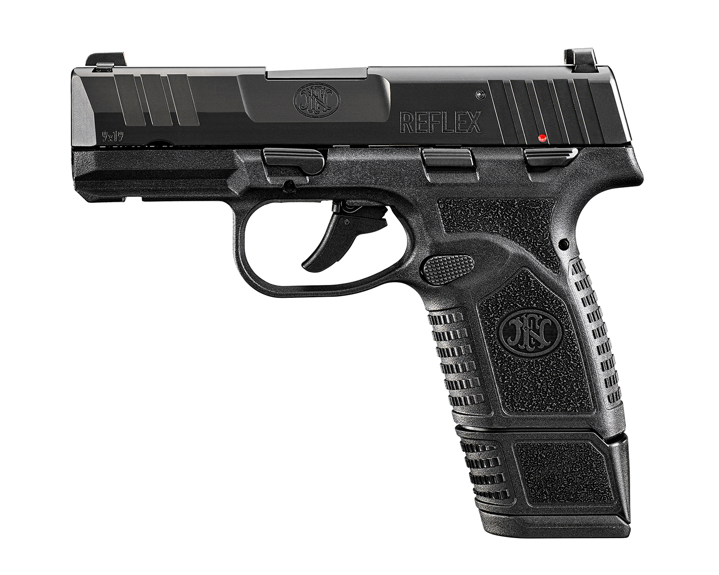FN REFLEX 9MM BLK 3.3" 15+1 SFTY