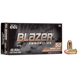 CCI BLAZER BRASS .45 ACP 230GR FMJ