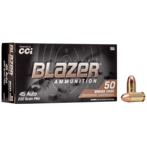 CCI BLAZER BRASS .45 ACP 230GR FMJ