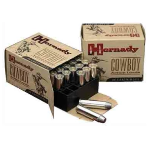 HORNADY COWBOY 45 LC 255GR - LEAD-FP 20RD 10BX/CS