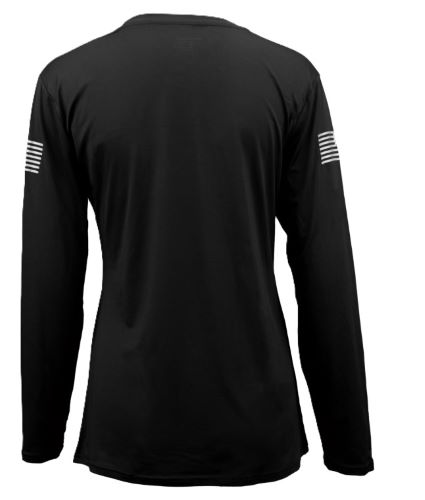 GLOCK LADIES PERFORMANCE LONG - SLEEVE SHIRT LG BLACK