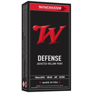 WINCHESTER USA 10MM 180GR - JHP 50RD 10BX/CS